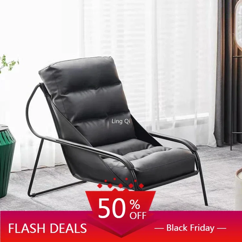Adults Floor Living Room Chair Nordic Metal Armrest Designer Relax Chairs Single Mobile Sillas Silla Plegable Indoor Furniture
Adults Floor Living Room Chair Nordic Metal Armrest Designer Relax Chairs Single Mobile Sillas Silla Plegable Indoor Furniture