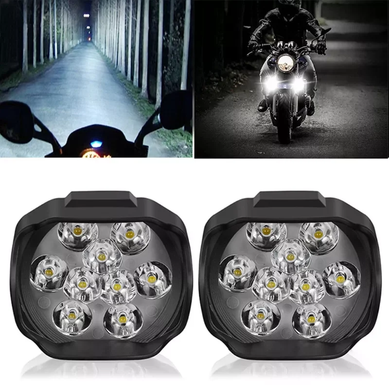 Motorcycles Headlight Working Spot Light Motorbike 6000k White Super Bright 9 LED Fog Lamp 15W 1500LM LED Scooters Spot
Motorcycles Headlight Working Spot Light Motorbike 6000k White Super Bright 9 LED Fog Lamp 15W 1500LM LED Scooters Spot