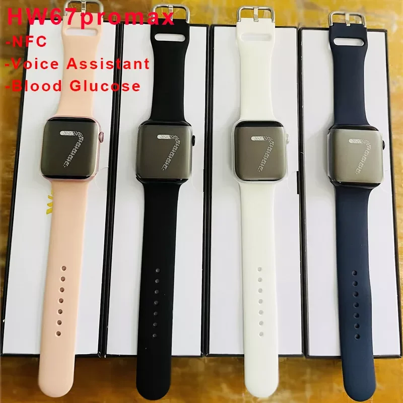 IWO Smart Watch Men Series 7 HW67 Pro max Bluetooth Call NFC Smartwatch Watch Women Fitness Tracker Relogio Inteligente
IWO Smart Watch Men Series 7 HW67 Pro max Bluetooth Call NFC Smartwatch Watch Women Fitness Tracker Relogio Inteligente