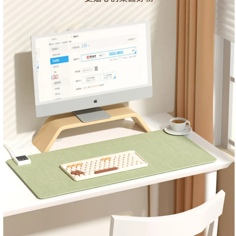 Simple Warm Table Mat Large Thermal Mat Timing Shutdown Electric Heating Pad Precision Temperature Control Computer Desk Mat
Simple Warm Table Mat Large Thermal Mat Timing Shutdown Electric Heating Pad Precision Temperature Control Computer Desk Mat