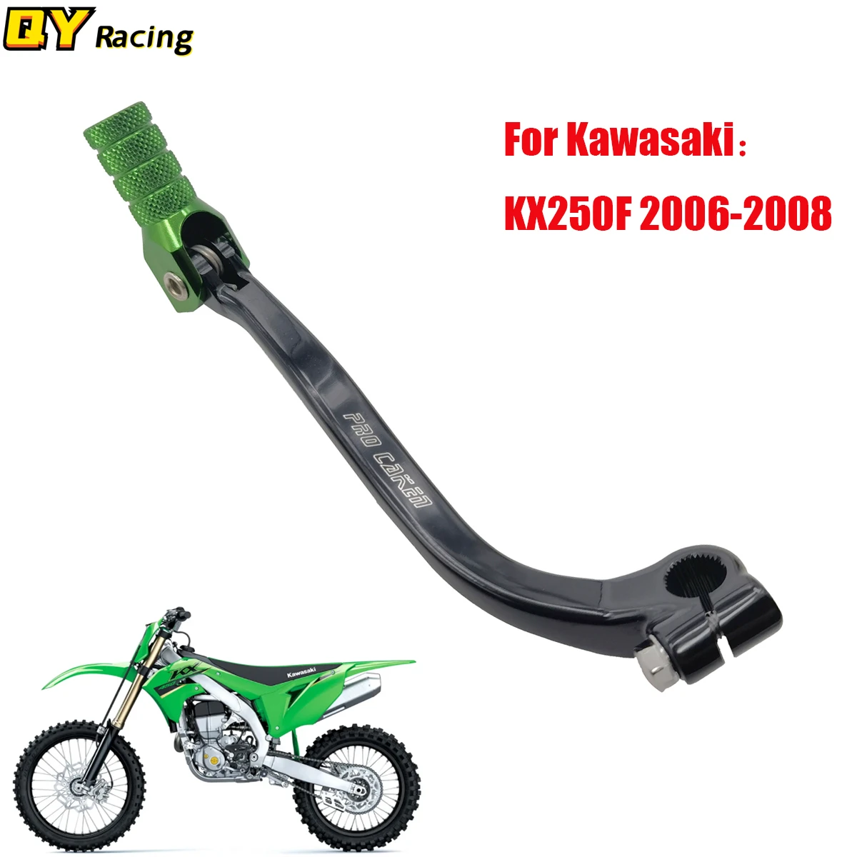 Motorcycle CNC Gear Shift Foot Lever For KAWASAKI KX250F KX 250F KXF 250 2006 2007 2008 Motorbike Dirt Pit Bike Free Shipping
Motorcycle CNC Gear Shift Foot Lever For KAWASAKI KX250F KX 250F KXF 250 2006 2007 2008 Motorbike Dirt Pit Bike Free Shipping