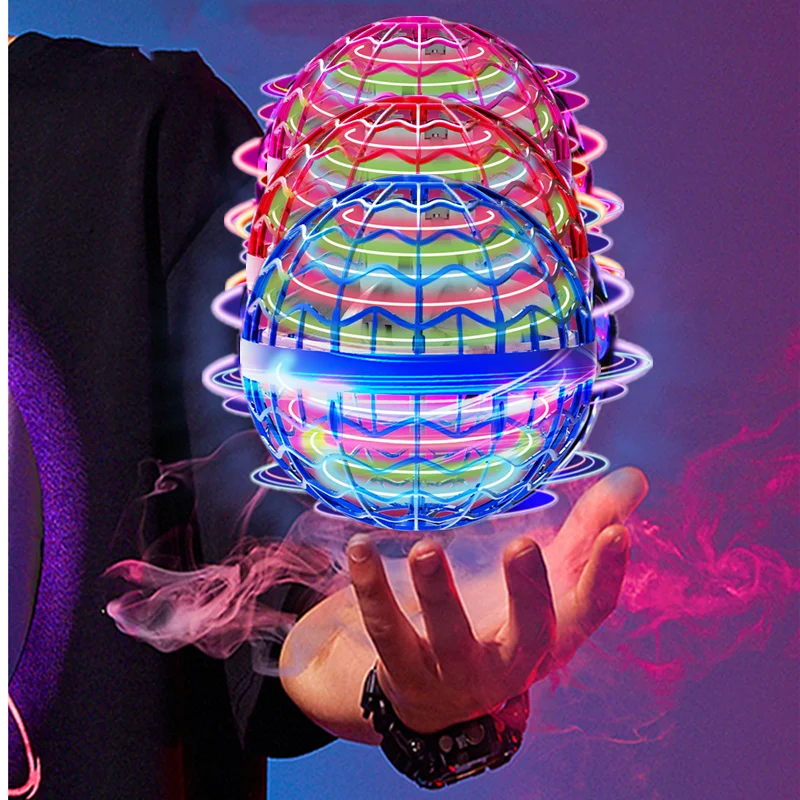 Smart Induction Flying Ball Machine Swirl Flying Ball Levitation Magic Belt LED Light Drone Hover Children's Toys Family Gift
Smart Induction Flying Ball Machine Swirl Flying Ball Levitation Magic Belt LED Light Drone Hover Children's Toys Family Gift
