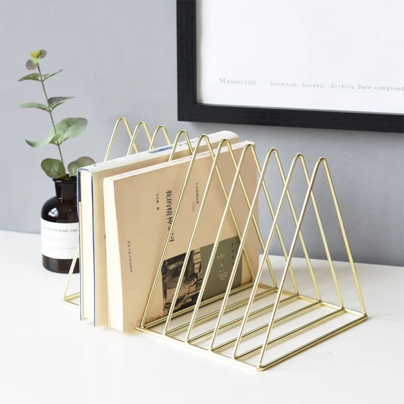 Luxury Bookshelf Rack Desktop Metal Book Block Office Newspapers Magazines Storage Holder Stand Scandinavian Decor Golden Shelf
Luxury Bookshelf Rack Desktop Metal Book Block Office Newspapers Magazines Storage Holder Stand Scandinavian Decor Golden Shelf