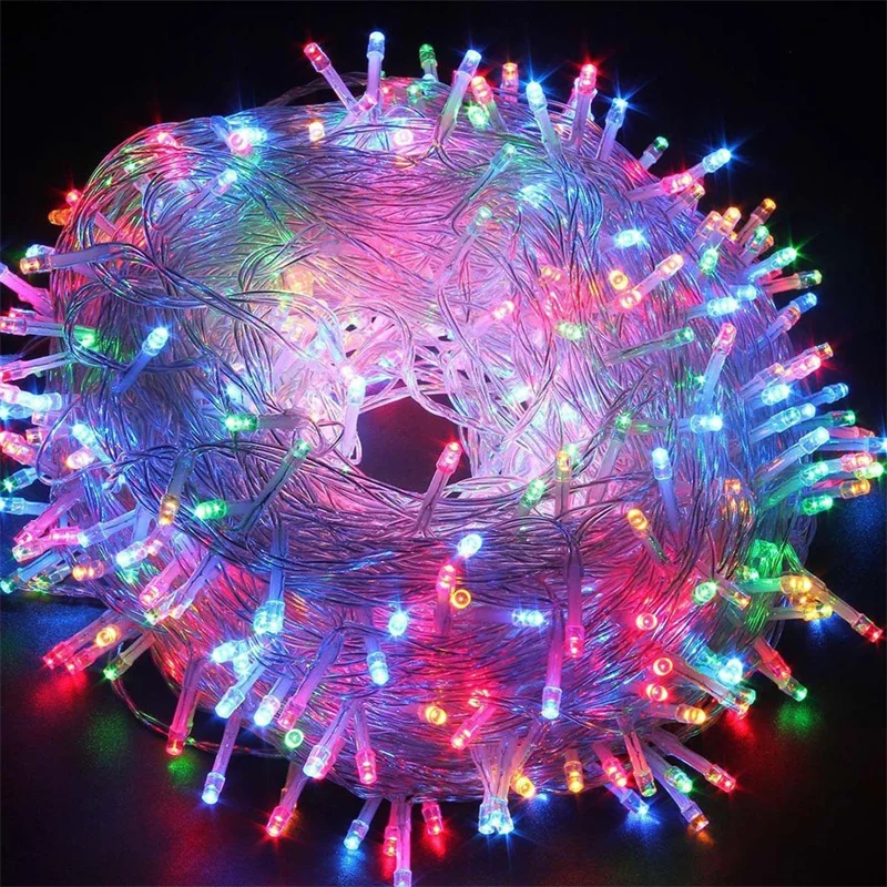 Christmas Lights 10M 20M 30M 50M 100M Fairy Light 8 Modes Led String Lights Garland Lights for Wedding Party Holiday 220V 110V
Christmas Lights 10M 20M 30M 50M 100M Fairy Light 8 Modes Led String Lights Garland Lights for Wedding Party Holiday 220V 110V