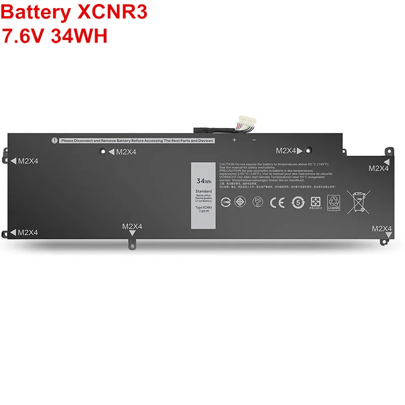 High Quality 7.6V 34Wh 4Cell Li-ion Batteries Laptop Original XCNR3 For Dell Latitude 13 7370 E7370 Ultrabook P63NY WV7CG N3KPR
High Quality 7.6V 34Wh 4Cell Li-ion Batteries Laptop Original XCNR3 For Dell Latitude 13 7370 E7370 Ultrabook P63NY WV7CG N3KPR