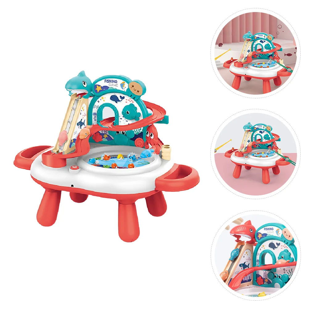1 Set Fishing Game Fish Slideway Magnetic Fishing Without Battery
1 Set Fishing Game Fish Slideway Magnetic Fishing Without Battery
