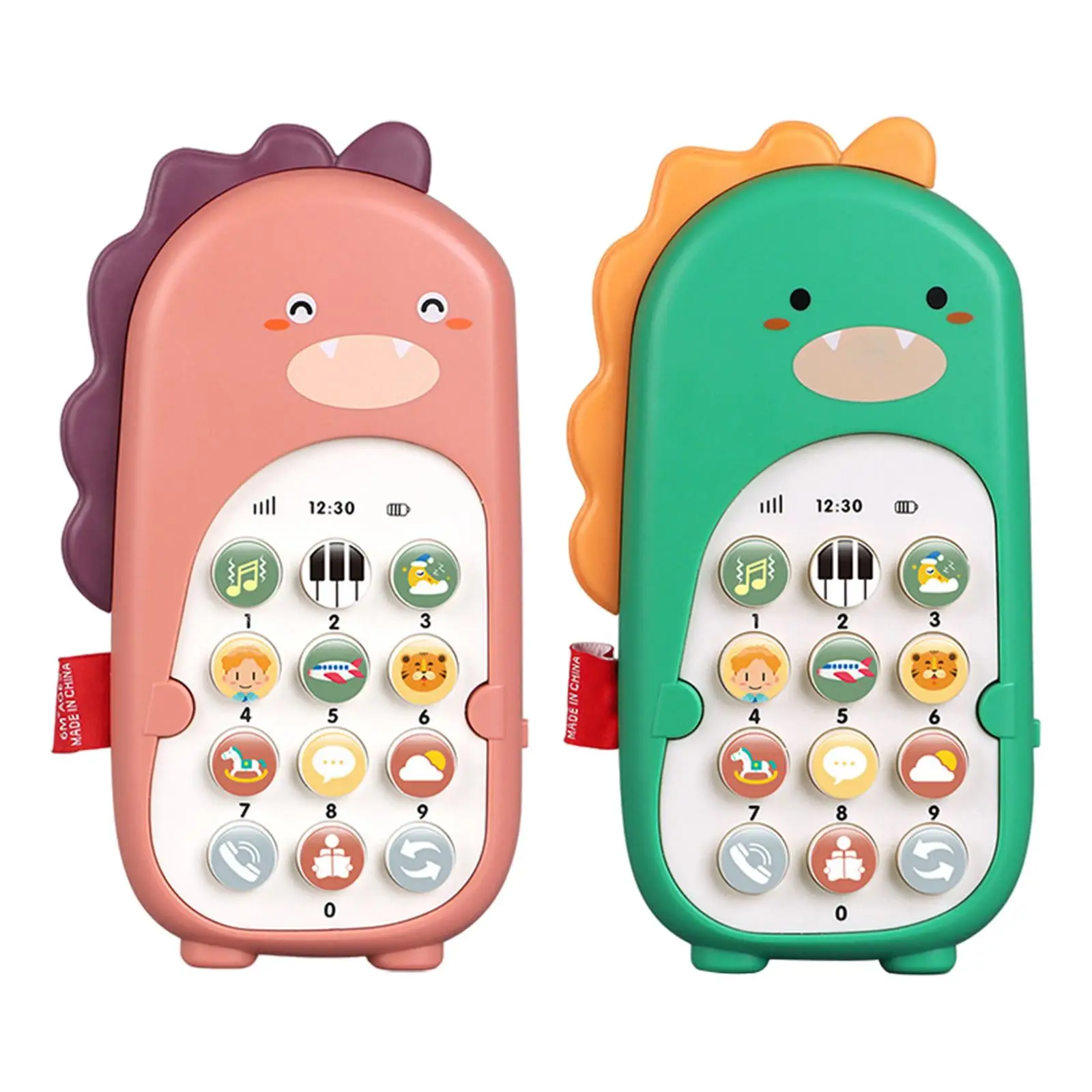 

Musical Cell Phone Toy Various Musics Sounds Baby Cell Phone Toy for 6 Months+ Boys Girls Infants Baby Christmas Birthday Gifts