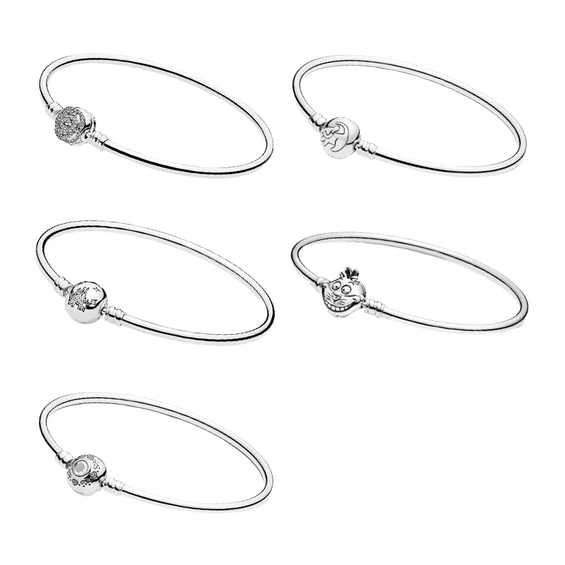 Rigid Wrist Charm Bracelets Bangles For Women Fine Jewelry 925 Sterling Silver Rose Lion Castle Princess Ball Alice Clasp Zircon
Rigid Wrist Charm Bracelets Bangles For Women Fine Jewelry 925 Sterling Silver Rose Lion Castle Princess Ball Alice Clasp Zircon