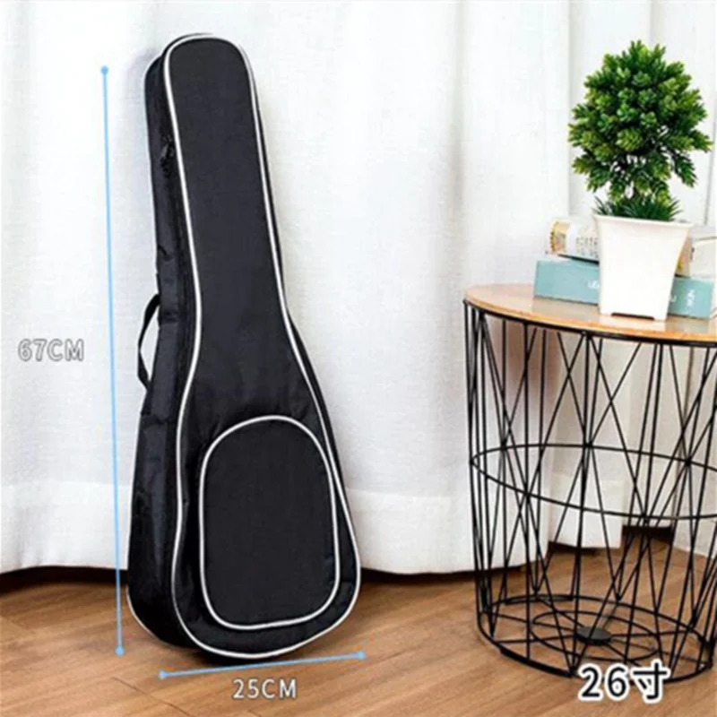 21/23/26 Inch Oxford Fabric Acoustic Guitar Bag Soft Case Double Shoulder Straps Padded Guitar Waterproof Backpack Cotton
21/23/26 Inch Oxford Fabric Acoustic Guitar Bag Soft Case Double Shoulder Straps Padded Guitar Waterproof Backpack Cotton