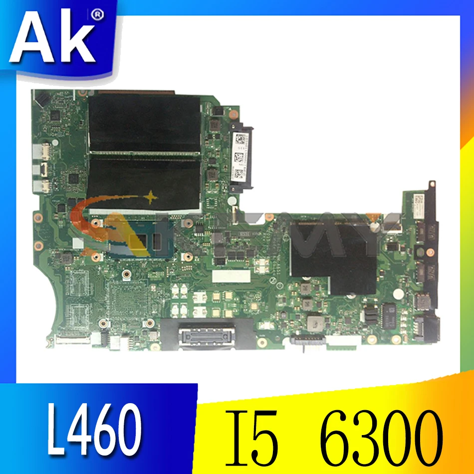 Материнская плата Akemy BL460 NM-A651 для ноутбука Lenovo ThinkPad L460, материнская плата FRU 01AW292 CPU I5 6300 DDR3 100%, протестированная работа
Материнская плата Akemy BL460 NM-A651 для ноутбука Lenovo ThinkPad L460, материнская плата FRU 01AW292 CPU I5 6300 DDR3 100%, протестированная работа