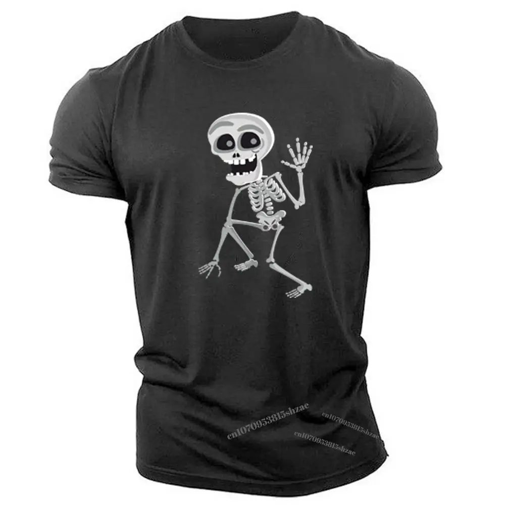 2022 Horror Skull Print T-Shirt Trend Breathable Slim Sports Short Sleeve Top Summer Street Men's Fitness Men's Clothing Teens
2022 Horror Skull Print T-Shirt Trend Breathable Slim Sports Short Sleeve Top Summer Street Men's Fitness Men's Clothing Teens