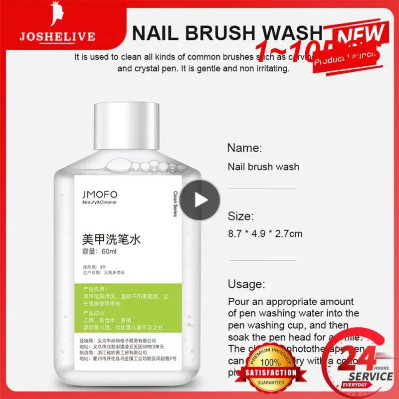 1~10PCS Jmofo Manicure Cleaning Water Manicure Pen Brush Water 60ml Nail Wash Phototherapy Glue Nail Polish Cleaning Gel Water
1~10PCS Jmofo Manicure Cleaning Water Manicure Pen Brush Water 60ml Nail Wash Phototherapy Glue Nail Polish Cleaning Gel Water
