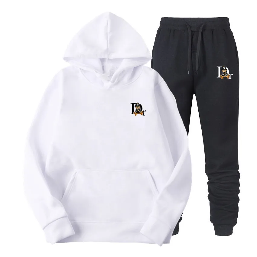 2023 Autumn and Winter New Men's Leisure Fashion Fitness Sports 2 Hoodie+Drawstring Trousers Jogging Sweatwear
2023 Autumn and Winter New Men's Leisure Fashion Fitness Sports 2 Hoodie+Drawstring Trousers Jogging Sweatwear