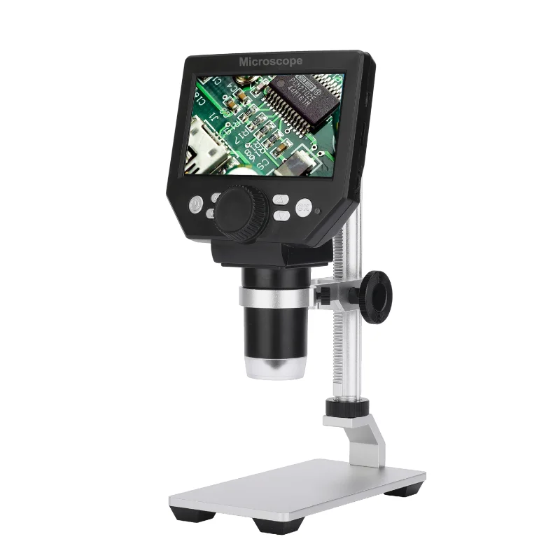 KKMOON G1000 8MP 1-1000X Digital Microscope for Soldering Electronic 1000X Continuous Amplification Magnifier Microscopes 4.3"
KKMOON G1000 8MP 1-1000X Digital Microscope for Soldering Electronic 1000X Continuous Amplification Magnifier Microscopes 4.3"