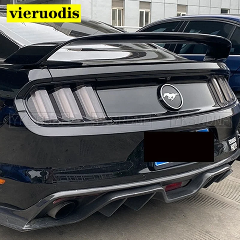 For Ford Mustang 2015-2020 high quality ABS Plastic Unpainted Color Rear Spoiler Wing Trunk Lid Cover Car Styling
For Ford Mustang 2015-2020 high quality ABS Plastic Unpainted Color Rear Spoiler Wing Trunk Lid Cover Car Styling