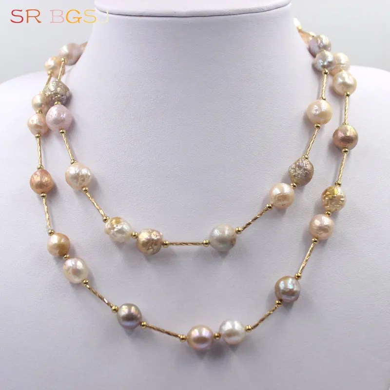 Free Shipping Hot Nearly Round Edsion Freshwater Pearl Beads Copper Spacer Handmade Necklace 19"- 60"
Free Shipping Hot Nearly Round Edsion Freshwater Pearl Beads Copper Spacer Handmade Necklace 19"- 60"