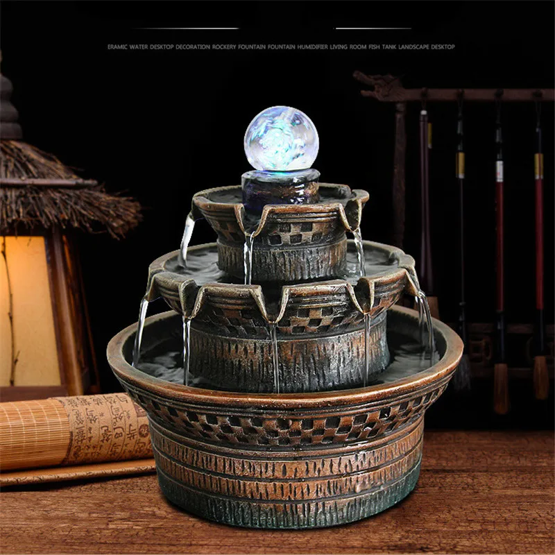 Поилка для кошек, 3 этажа, декоративный фонтан, настольный комнатный водяной фонтан «Водопад» для домашних животных, Автоматический водяной насос, ландшафтное украшение 
Поилка для кошек, 3 этажа, декоративный фонтан, настольный комнатный водяной фонтан «Водопад» для домашних животных, Автоматический водяной насос, ландшафтное украшение