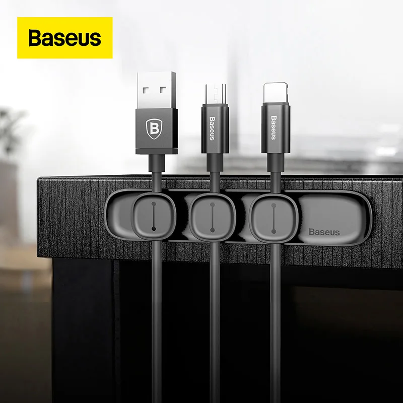 2023 Baseus Magnetic Cable Clip For Mobile Phone USB Cable Winder for Earphone Cable Organizer Magnetic Holder Desktop Cable
2023 Baseus Magnetic Cable Clip For Mobile Phone USB Cable Winder for Earphone Cable Organizer Magnetic Holder Desktop Cable