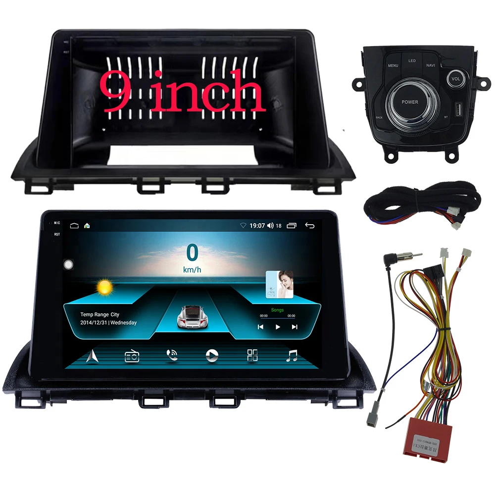 BYNCG Car Frame Cable For Mazda 3 Axela 2014-2019 With Mouse Big Screen Dash Panel Frame Fascia
BYNCG Car Frame Cable For Mazda 3 Axela 2014-2019 With Mouse Big Screen Dash Panel Frame Fascia