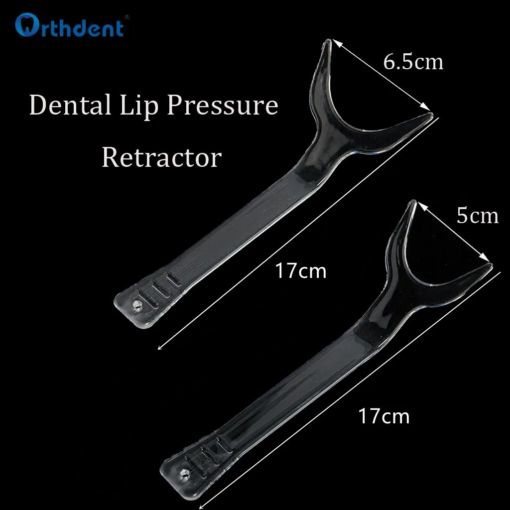 

2 Pcs Dental Lips Pressure Cheek Retractor Spreader Autoclavable Orthodontic Intraoral Tongue Depressor Teeth Mouth Opener