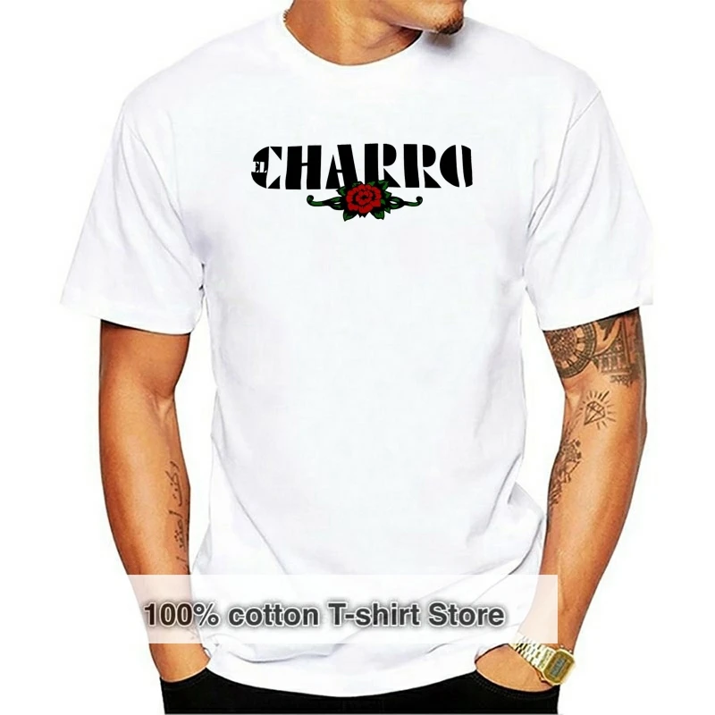 

El Charro T-Shirt White (XXL) NEW Cotton Made Italy Vintage Style (Street)