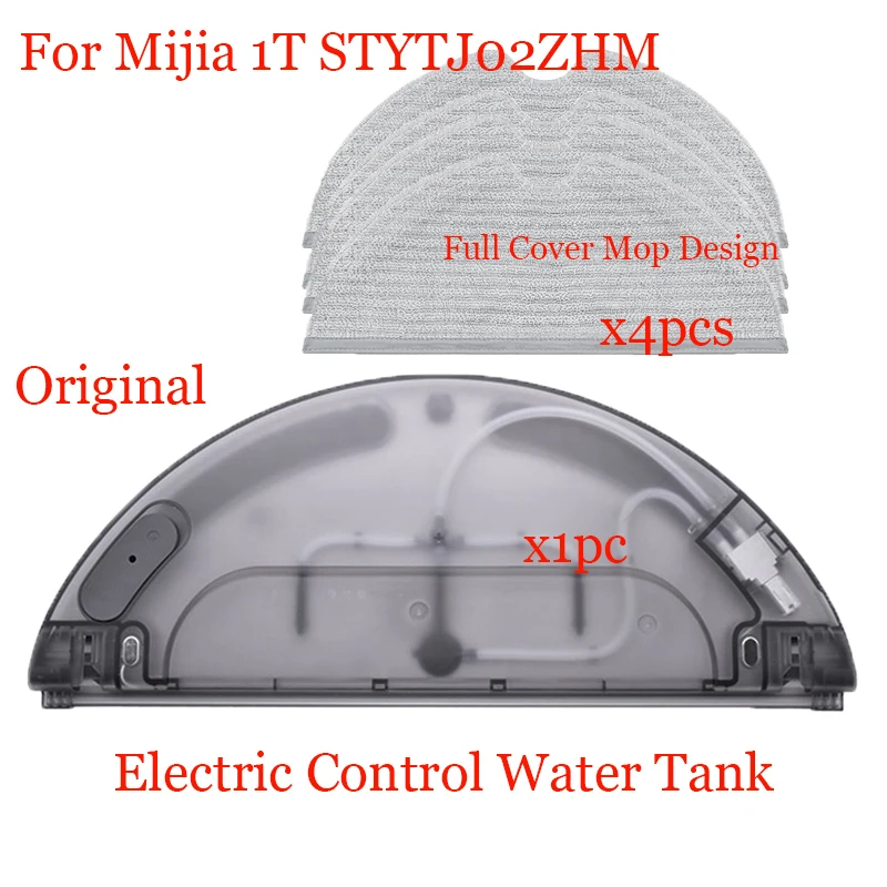 New For XiaoMi Mijia 1T STYTJ02ZHM Robot Vacuum Cleaner Parts Electric Control Water Tank Mop Cloth Rags Original Accessories
New For XiaoMi Mijia 1T STYTJ02ZHM Robot Vacuum Cleaner Parts Electric Control Water Tank Mop Cloth Rags Original Accessories