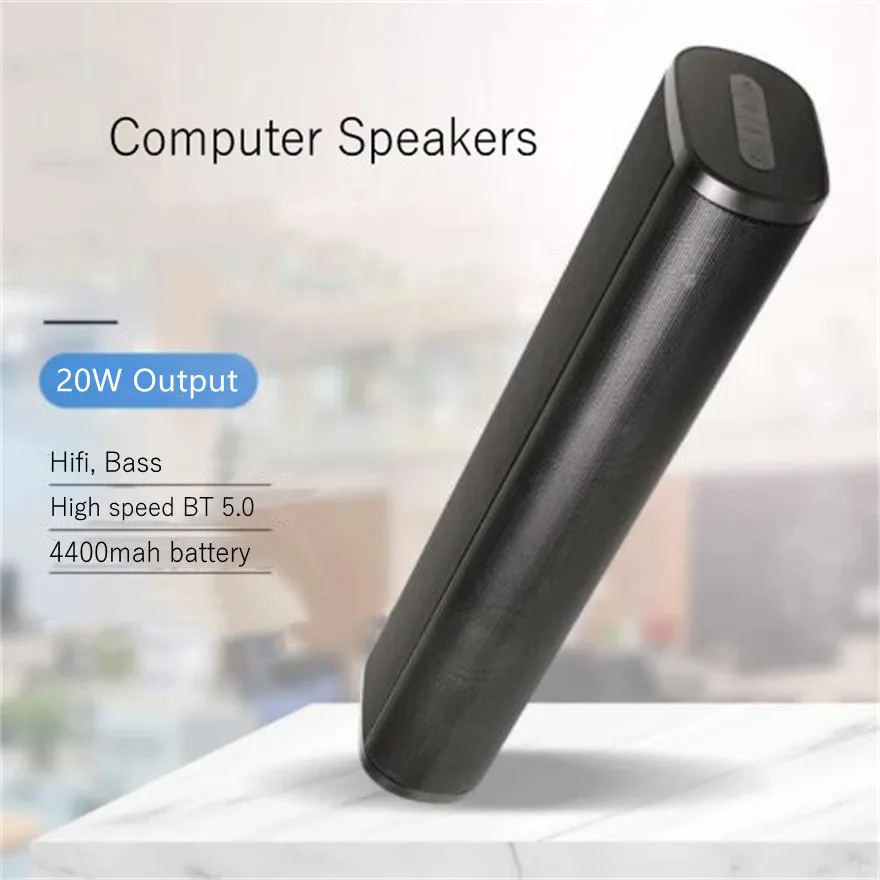Soundbar Pc Speaker Box Bluetooth Hifi Super Bass Boombox Stereo Aux Computer Speakers Music Column Sound Bar Home Theater
Soundbar Pc Speaker Box Bluetooth Hifi Super Bass Boombox Stereo Aux Computer Speakers Music Column Sound Bar Home Theater