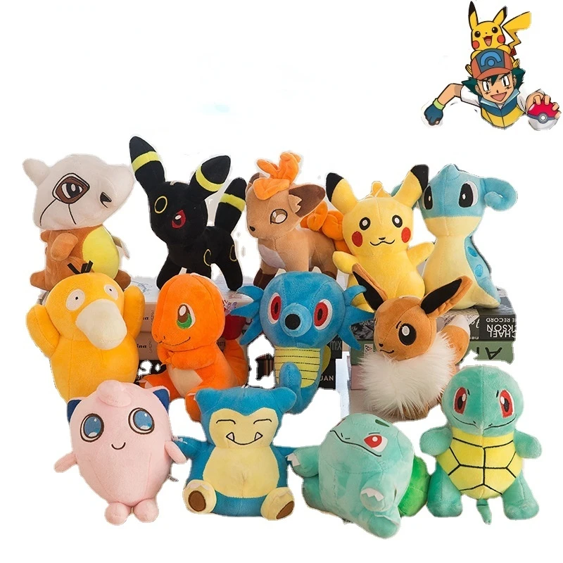 Elf Pokemon Pikachu Little Fire Dragon Wonderful Frog Seed Animation Around Elf Plush Toy Ornament Children's Birthday Gift
Elf Pokemon Pikachu Little Fire Dragon Wonderful Frog Seed Animation Around Elf Plush Toy Ornament Children's Birthday Gift