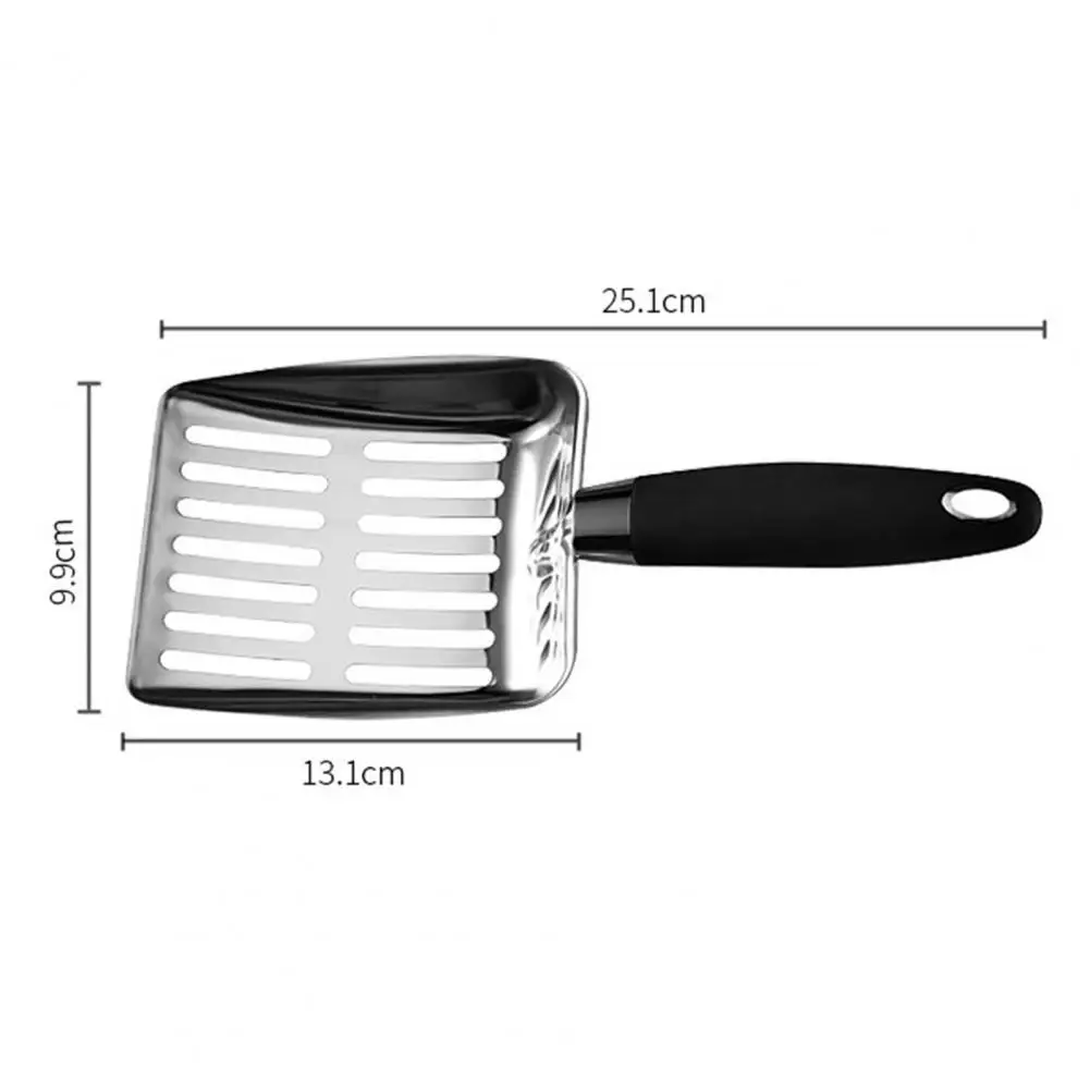 Practical with Hole Stainless Steel Cat Litter Scoop Cleaning Shovel Tool Durable Anti-deformed Cat Litter Scoop for Home
Practical with Hole Stainless Steel Cat Litter Scoop Cleaning Shovel Tool Durable Anti-deformed Cat Litter Scoop for Home