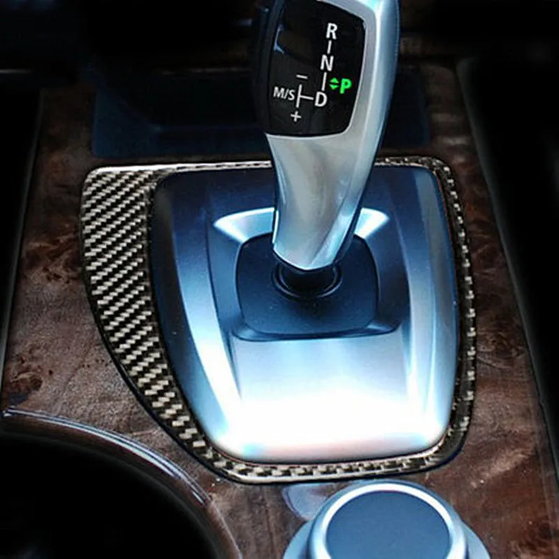 Carbon Fiber Car Central Control Gear Shift Panel Decoration Cover Sticker Interior For BMW E60 5 Series 2008-10 Car Accessories
Carbon Fiber Car Central Control Gear Shift Panel Decoration Cover Sticker Interior For BMW E60 5 Series 2008-10 Car Accessories