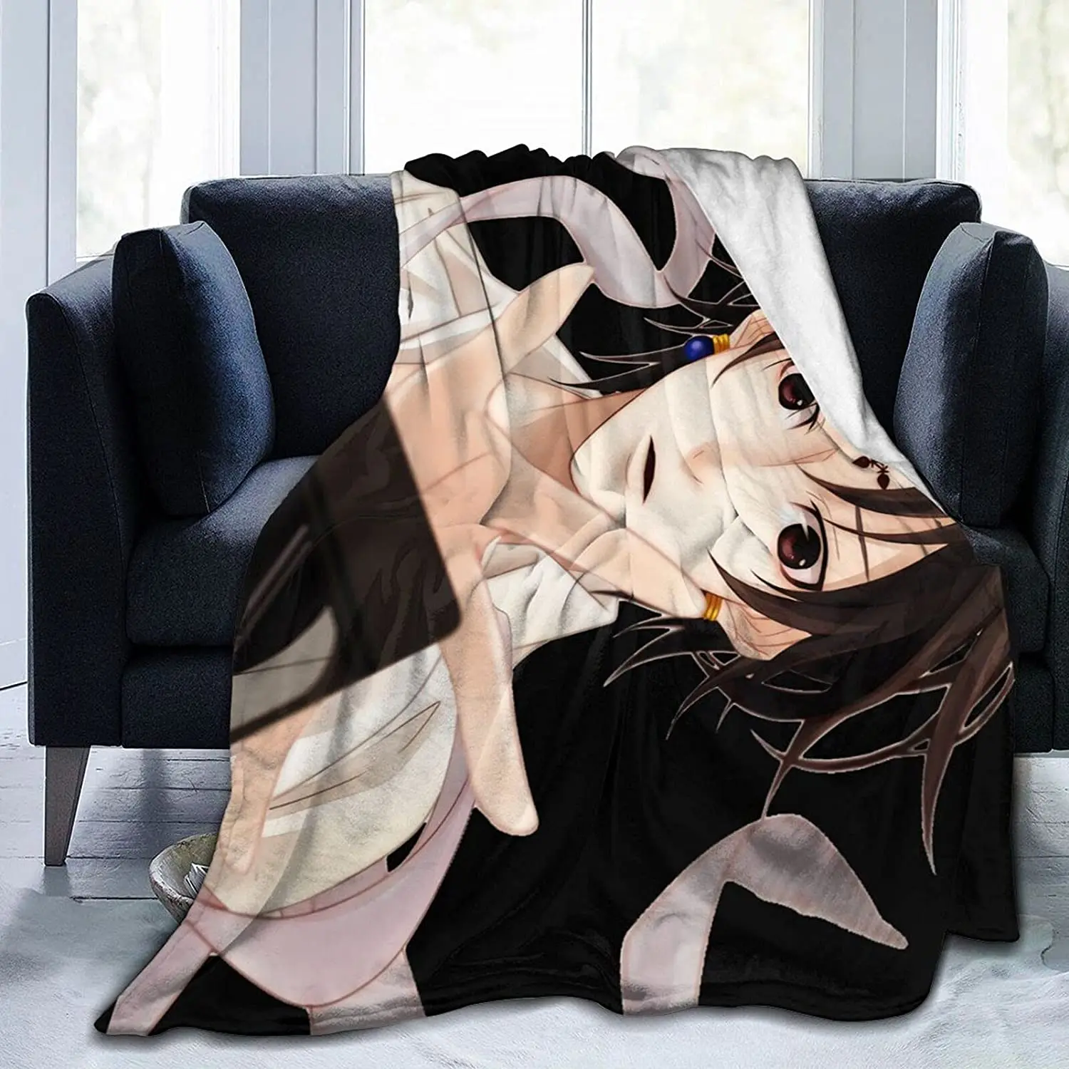 Chrollo Lucilfer Fluffy Soft and Comfortable Blanket, Anime Warm Embrace of Sympathy
Chrollo Lucilfer Fluffy Soft and Comfortable Blanket, Anime Warm Embrace of Sympathy