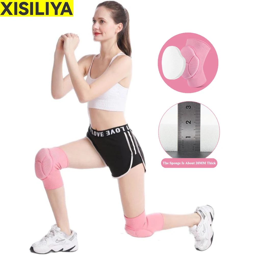 Sports Knee Pads Women's Yoga Dance Kneeling Fitness Patella Guard Cycling Basketball Volleyball Running Protective Gear Gym
Sports Knee Pads Women's Yoga Dance Kneeling Fitness Patella Guard Cycling Basketball Volleyball Running Protective Gear Gym