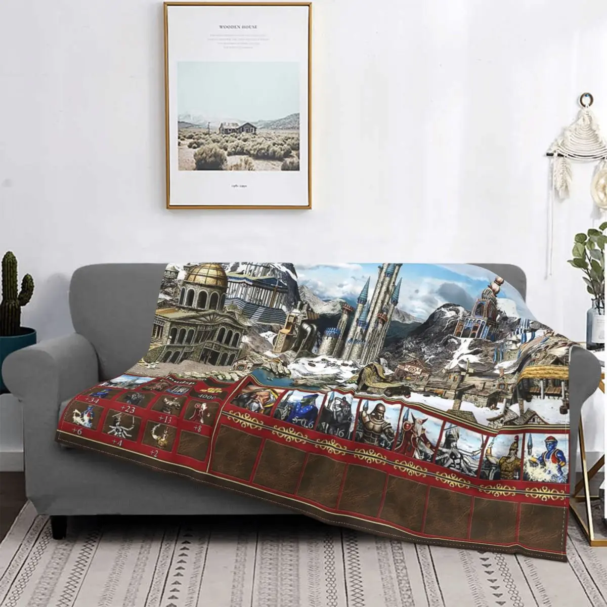 Heroes Of Might & Magic Blankets Flannel Winter Plaid Anime Multi function Lightweight Throw Blanket for Bed Car Bedspreads
Heroes Of Might & Magic Blankets Flannel Winter Plaid Anime Multi function Lightweight Throw Blanket for Bed Car Bedspreads