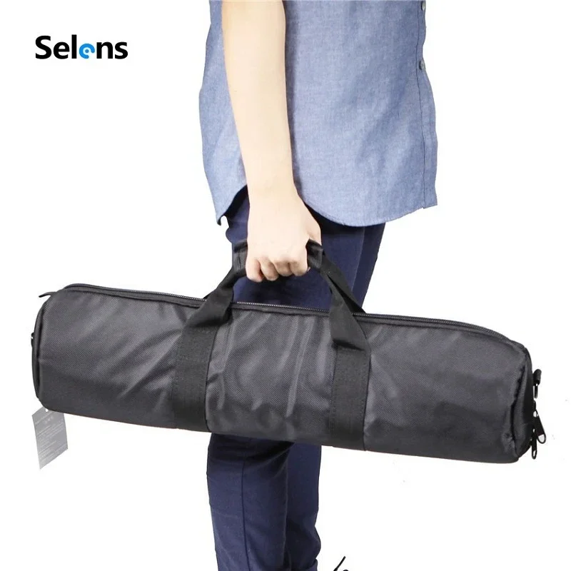 

Selens Waterproof 55/65/75cm Light Stand Bag Photography Dual Zipper Nylon Carrying Case For Backdrop Tripod Monopod Camera
