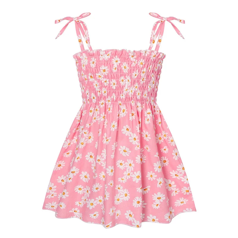 New Summer Children's Clothes Baby Girls Dress Flower Print Lightweight Breathable Princess Skirt Kids Sling Strap 1-6 Years
New Summer Children's Clothes Baby Girls Dress Flower Print Lightweight Breathable Princess Skirt Kids Sling Strap 1-6 Years