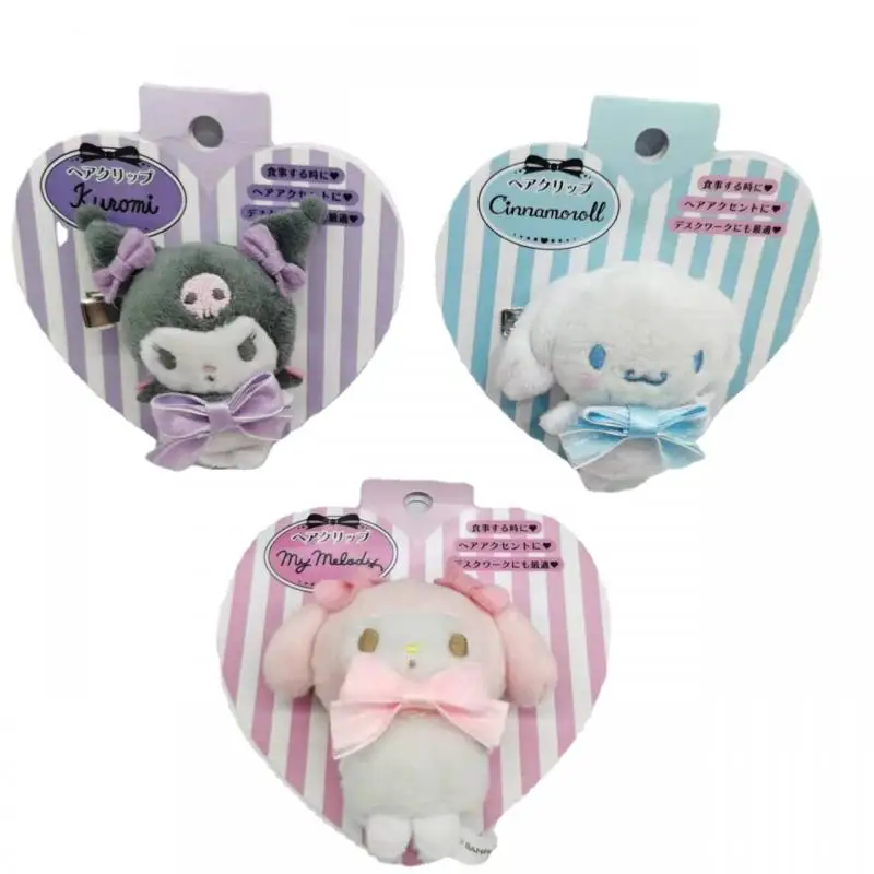 Набивной мультяшный Kuromi Cinnamoroll Melody Lady Bow заколка для волос для девочек мультяшный аксессуар для волос для кукол милый зажим для головы подар...
Набивной мультяшный Kuromi Cinnamoroll Melody Lady Bow заколка для волос для девочек мультяшный аксессуар для волос для кукол милый зажим для головы подар...