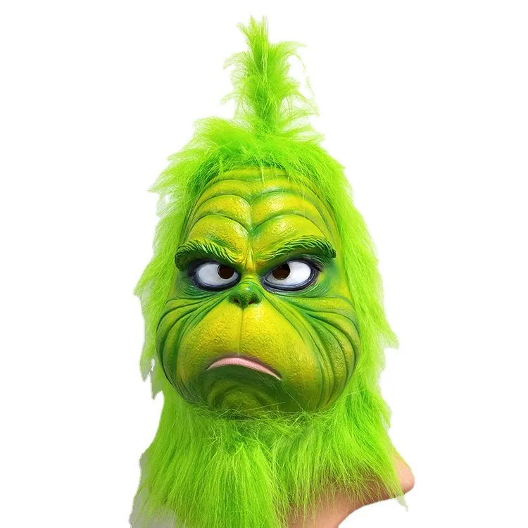 Cute How Christmas Geek Stole Christmas Cosplay Mask Latex Halloween Xmas Full Head Latex Mask Cosplay Costume Mask Props
Cute How Christmas Geek Stole Christmas Cosplay Mask Latex Halloween Xmas Full Head Latex Mask Cosplay Costume Mask Props