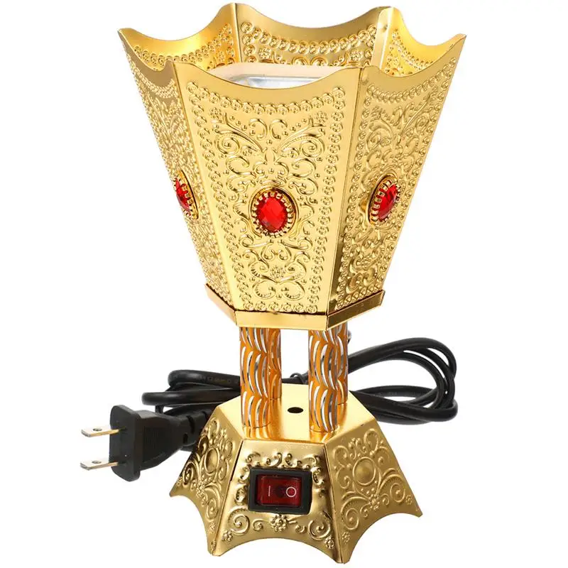 Electric Burner Arabian Desktop Plug in Censer US Plug Southeast Asia Middle East Electric Sandalwood Burner
Electric Burner Arabian Desktop Plug in Censer US Plug Southeast Asia Middle East Electric Sandalwood Burner