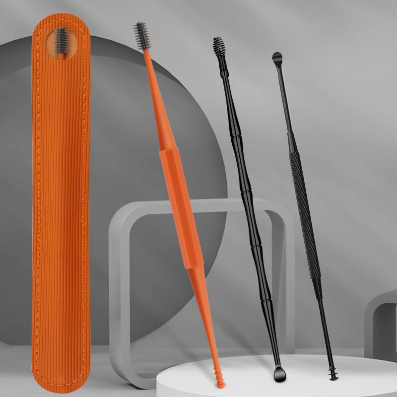 1/3PCS Soft Silicone Earwax Remover Portable Ear Cleaner Stainless Steel Earwax 2 Head Ear Picks Earwax Curette Remover Ear Pick
1/3PCS Soft Silicone Earwax Remover Portable Ear Cleaner Stainless Steel Earwax 2 Head Ear Picks Earwax Curette Remover Ear Pick