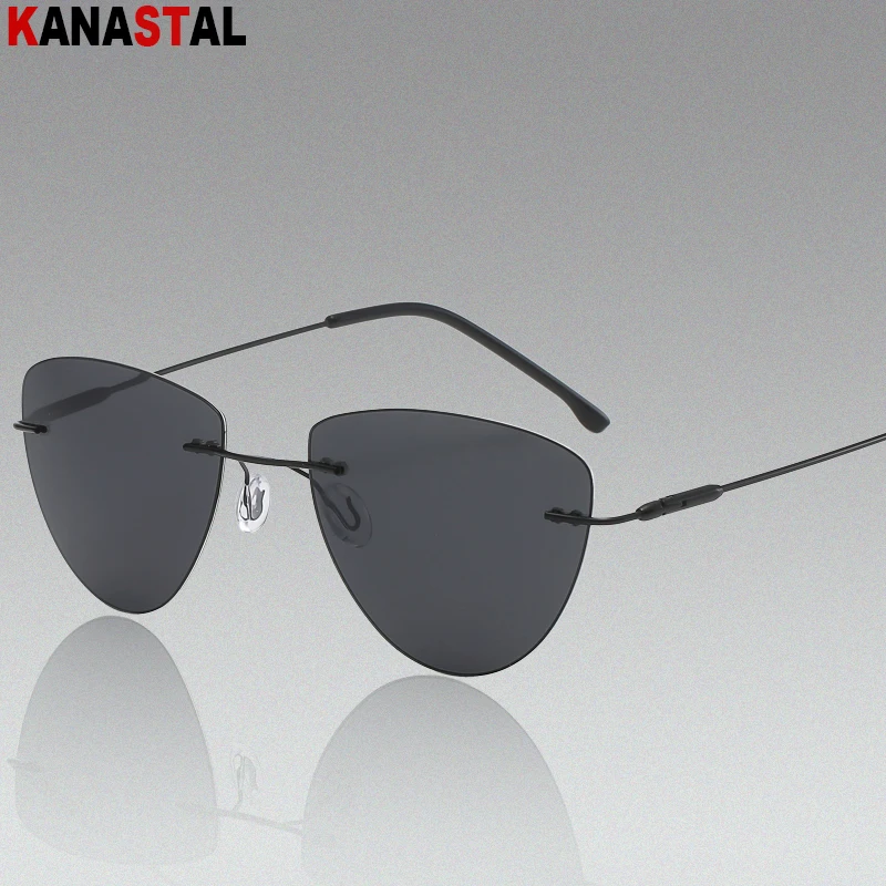 Men Polarized Sunglasses Metal Photochromic Rimless Night Vision Sun Glasses Driving Outdoor Cycling Shade Eyewear Women Trend
Men Polarized Sunglasses Metal Photochromic Rimless Night Vision Sun Glasses Driving Outdoor Cycling Shade Eyewear Women Trend