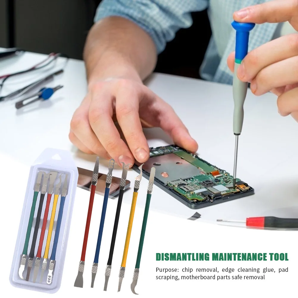 Lightweight Chip Repair Crowbar Remove Glue Tool CPU NAND Remover Electronics for Household Electricity Accessories
Lightweight Chip Repair Crowbar Remove Glue Tool CPU NAND Remover Electronics for Household Electricity Accessories