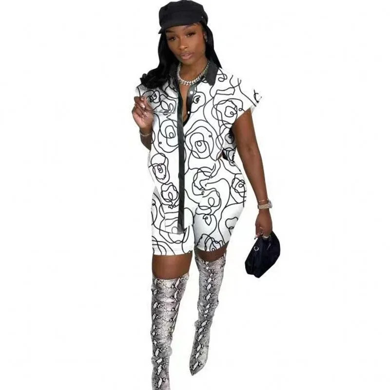 Fashion Casual Two Piece Set Women's Summer Sexy Sleeveless Shirts Blouse Button Cardigan Elastic Waist Shorts Matching Outfits
Fashion Casual Two Piece Set Women's Summer Sexy Sleeveless Shirts Blouse Button Cardigan Elastic Waist Shorts Matching Outfits