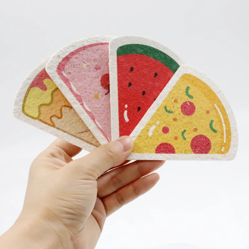 4Pcs Cartoon Fruit Food Magic Dishwashing Sponge Kitchen Bathroom Cleaning Wipe Strong Scouring Pad Household Cleaning Tools
4Pcs Cartoon Fruit Food Magic Dishwashing Sponge Kitchen Bathroom Cleaning Wipe Strong Scouring Pad Household Cleaning Tools