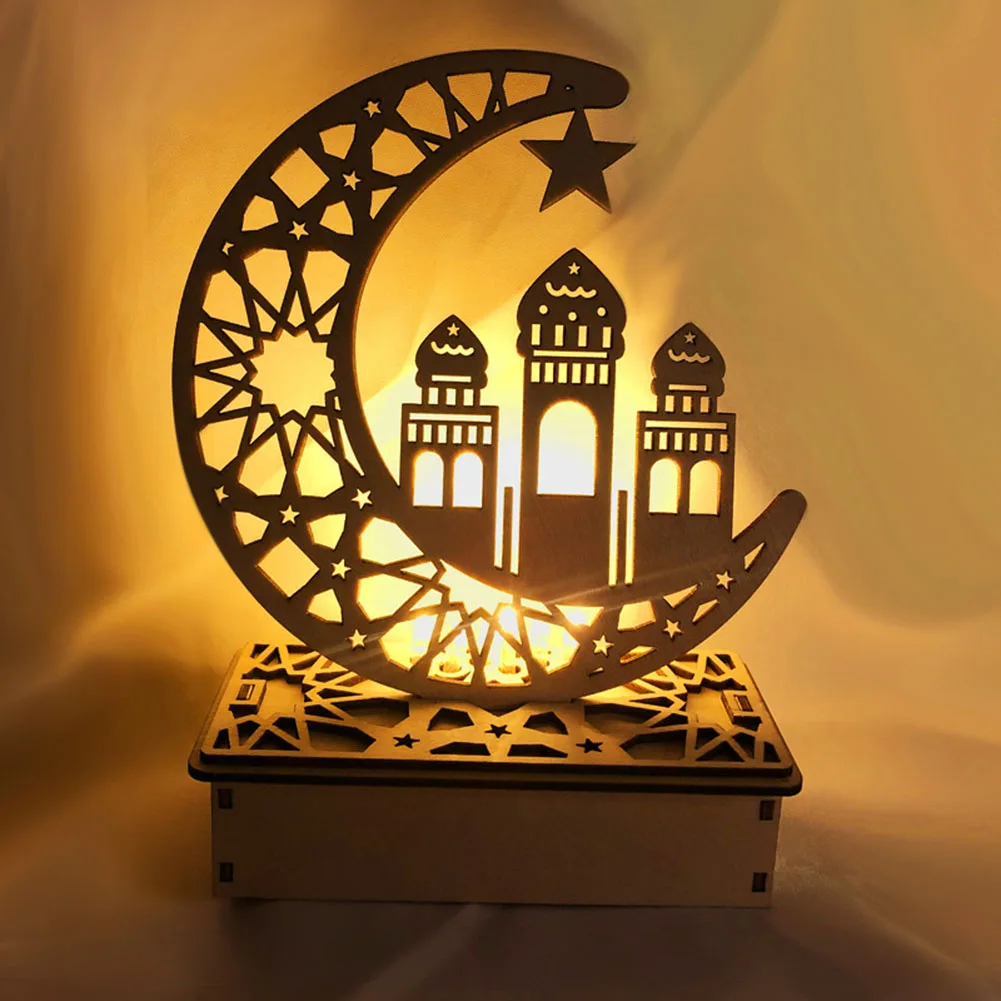Eid Al-Fitr Ramadan Festival Moon Hollow Letters With LED Light Wooden Handicraft Ornaments For Ramadan Decoration 2022
Eid Al-Fitr Ramadan Festival Moon Hollow Letters With LED Light Wooden Handicraft Ornaments For Ramadan Decoration 2022