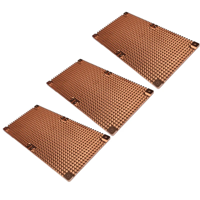3X For RTX 3060 3080 3090 Backplane Pure Copper Heat Sink Graphics Card Memory Auxiliary Radiator 90X180MM(4Mm)
3X For RTX 3060 3080 3090 Backplane Pure Copper Heat Sink Graphics Card Memory Auxiliary Radiator 90X180MM(4Mm)