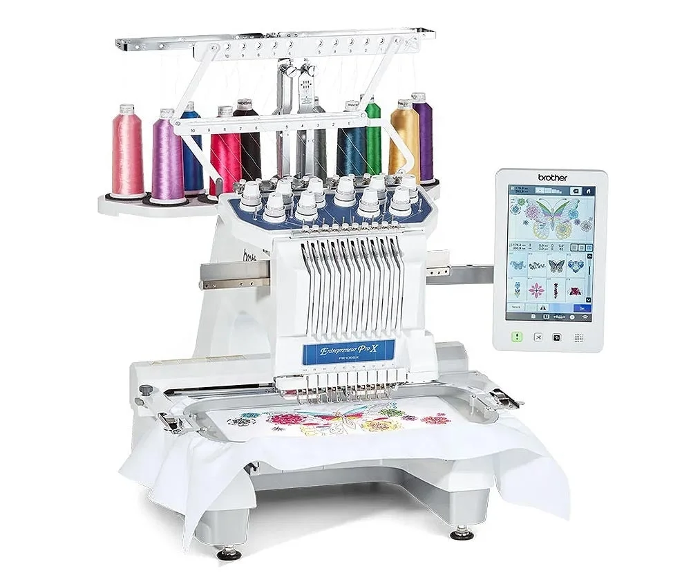 SUMMER SALES DISCOUNT ON New Original Activities Brother Entrepreneur ProX PR1055X Professional Multi-Needle 10 Needles
SUMMER SALES DISCOUNT ON New Original Activities Brother Entrepreneur ProX PR1055X Professional Multi-Needle 10 Needles