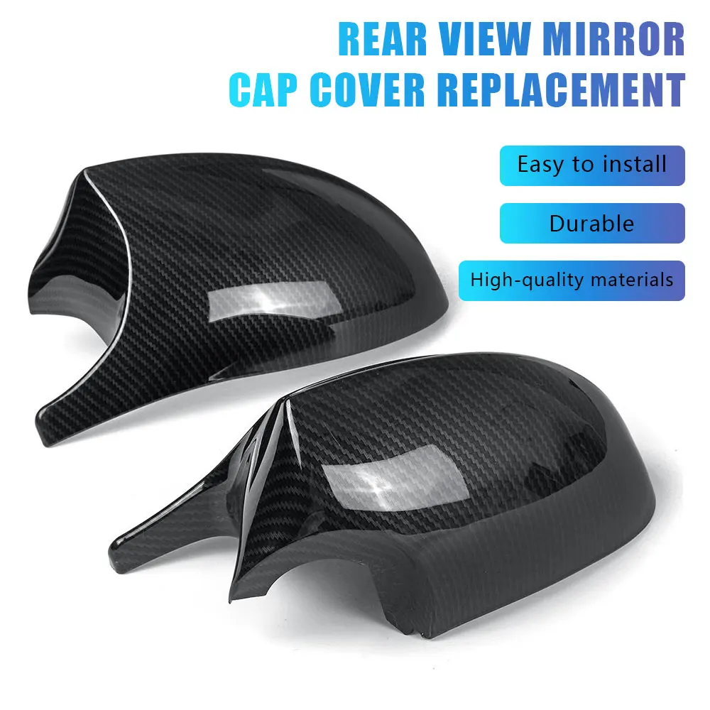 2pcs Rearview Side Mirror Covers For BMW E90 E91 E92 E93 E81 E82 PRE-LCI Car Carbon Fiber Side Mirror Cover Trim Replacement
2pcs Rearview Side Mirror Covers For BMW E90 E91 E92 E93 E81 E82 PRE-LCI Car Carbon Fiber Side Mirror Cover Trim Replacement