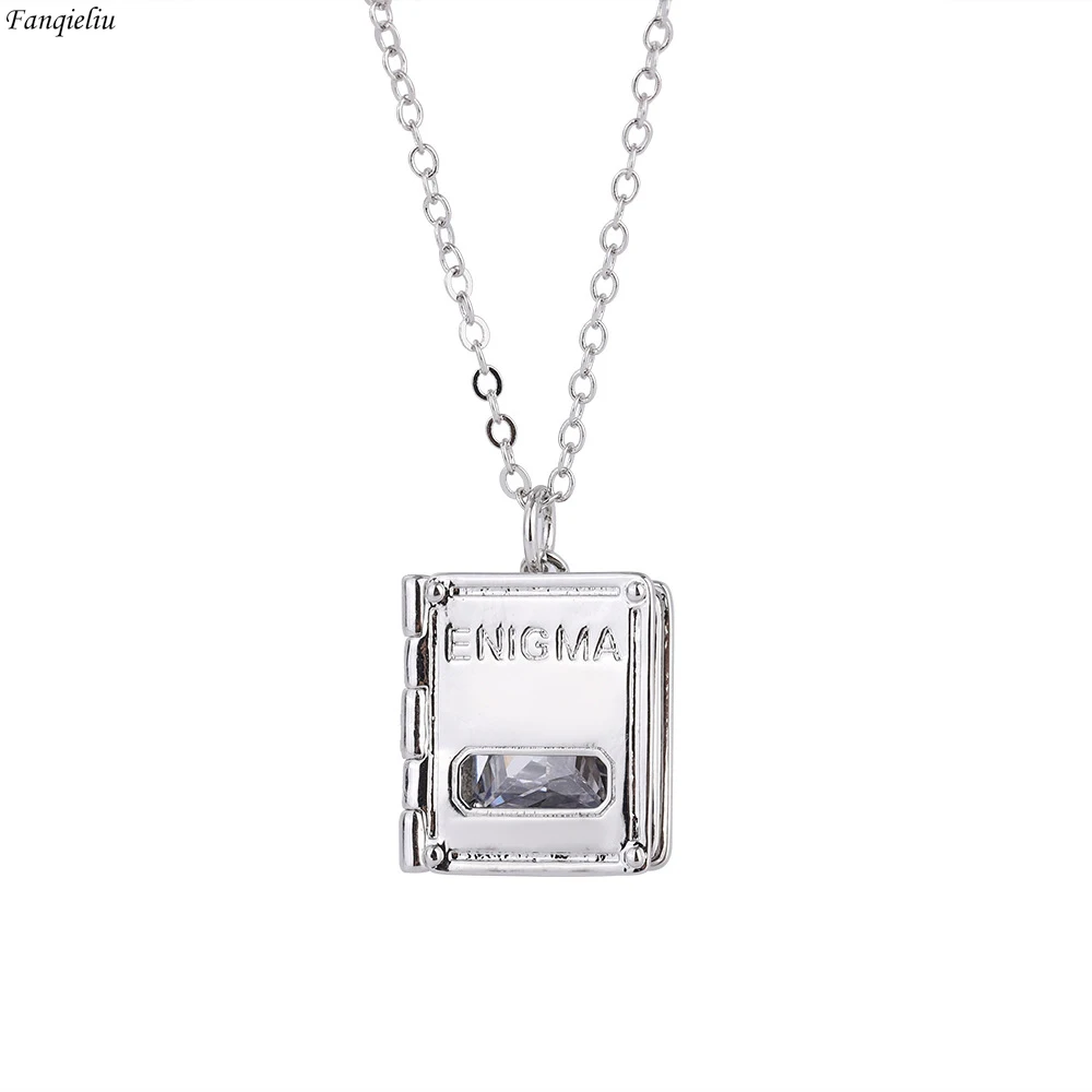 Fanqieliu Stamp 925 Silver Needle Openable Box Crystal Pendant Necklace For Women Trendy Jewelry Girl Gift New FQL23127
Fanqieliu Stamp 925 Silver Needle Openable Box Crystal Pendant Necklace For Women Trendy Jewelry Girl Gift New FQL23127