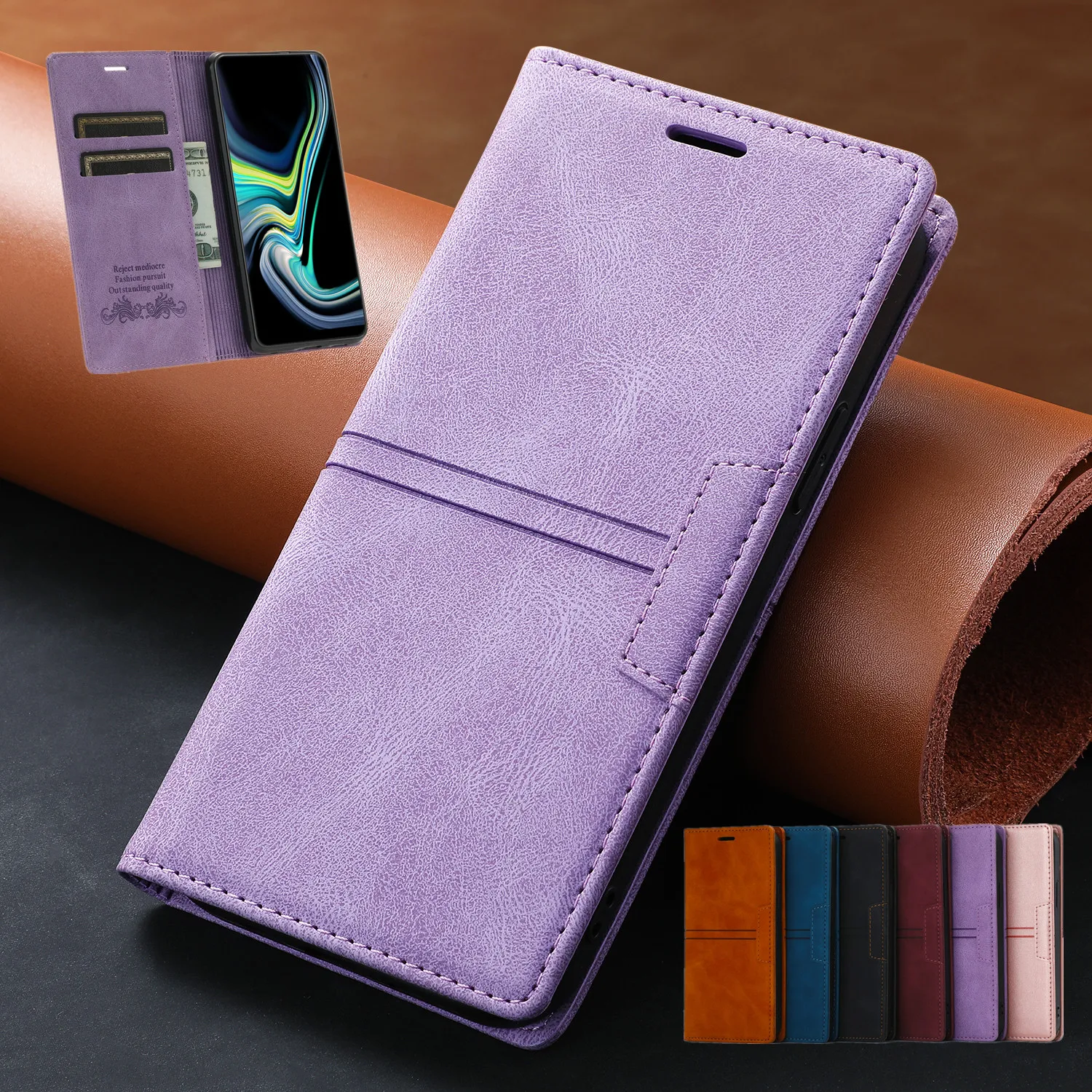 Leather Case Flip Wallet Cover for Samsung Galaxy A24 M14 A34 A54 A14 A73 A53 A33 A13 A22 A22 A32 A52 A72 A51 A71 Strong Magnet
Leather Case Flip Wallet Cover for Samsung Galaxy A24 M14 A34 A54 A14 A73 A53 A33 A13 A22 A22 A32 A52 A72 A51 A71 Strong Magnet