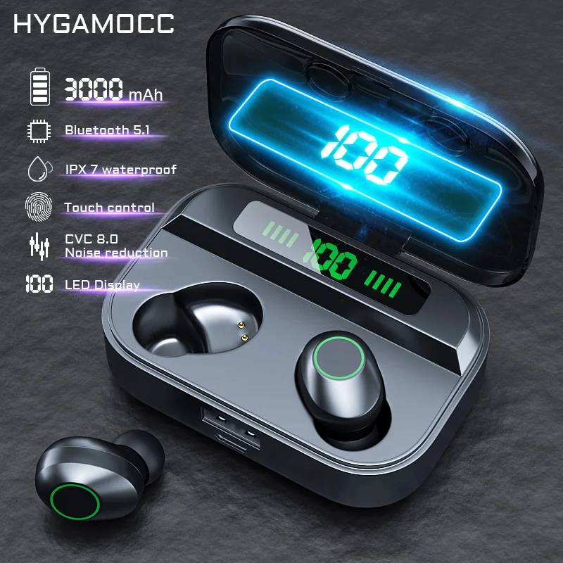 New Original Bluetooth Earphone Wireless Headphones Tws Headset Sports In-Ear Stereo Earbuds Waterproof Noise Reduction HD Mic
New Original Bluetooth Earphone Wireless Headphones Tws Headset Sports In-Ear Stereo Earbuds Waterproof Noise Reduction HD Mic